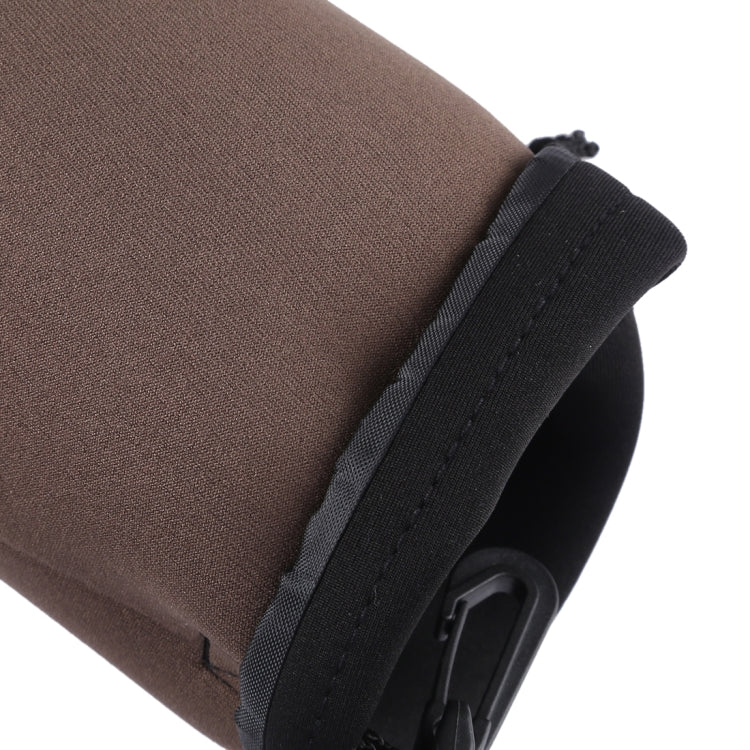 Neoprene SLR Camera Lens Carrying Bag Pouch Bag with Carabiner, Size: 10x18cm, Size: 10x18cm