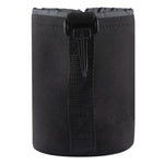 Neoprene SLR Camera Lens Carrying Bag Pouch Bag with Carabiner, Size: 10x14cm, Size: 10x14cm