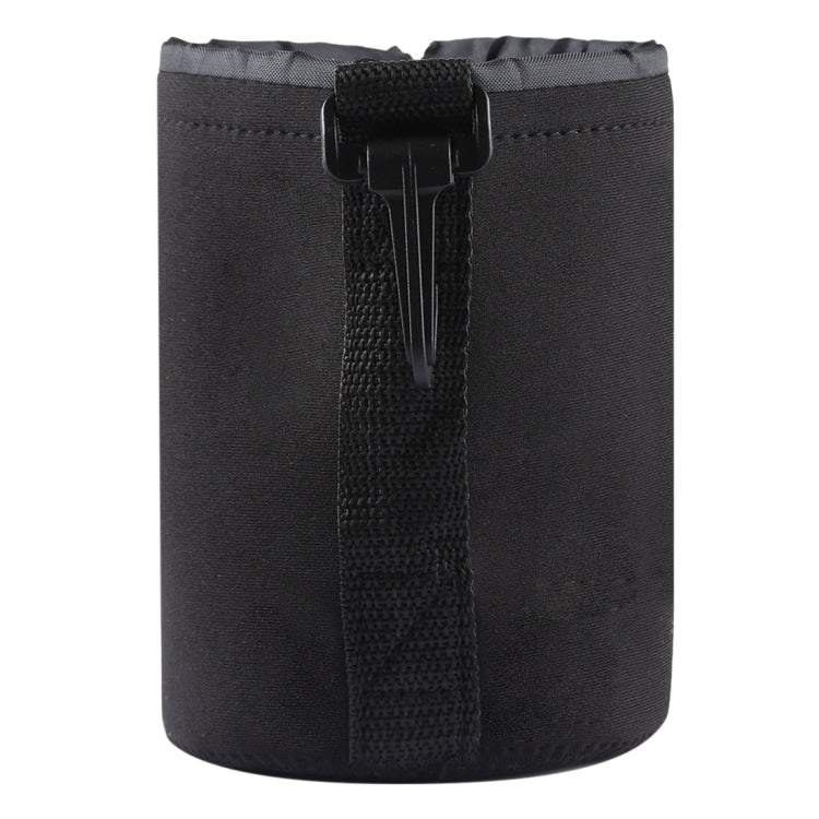 Neoprene SLR Camera Lens Carrying Bag Pouch Bag with Carabiner, Size: 10x14cm, Size: 10x14cm