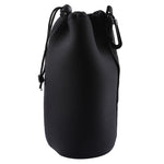 Neoprene SLR Camera Lens Carrying Bag Pouch Bag with Carabiner, Size: 10x22cm, Size: 10x22cm