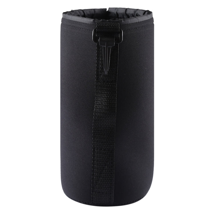 Neoprene SLR Camera Lens Carrying Bag Pouch Bag with Carabiner, Size: 10x22cm, Size: 10x22cm