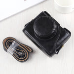Full Body Camera PU Leather Case Bag with Strap for FUJIFILM X10 / X20, For FUJI X10