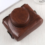 Full Body Camera PU Leather Case Bag with Strap for FUJIFILM X10 / X20, For FUJI X10