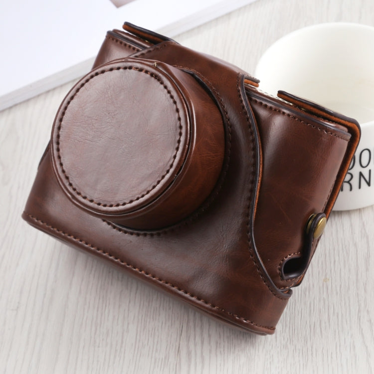 Full Body Camera PU Leather Case Bag with Strap for FUJIFILM X10 / X20, For FUJI X10