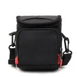 Universal Mini Digital Cloth Camera Bag with Strap, Size: 115 x 105 x 155mm, 11 x 10 x 15cm(Black)