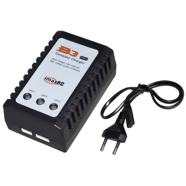 ImaxRC 7.4V/11.1V 2S/3S Model Aircraft Drone Lithium Battery Intelligent Balance Charger, EU Plug