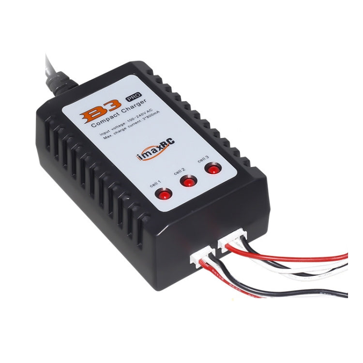 ImaxRC 7.4V/11.1V 2S/3S Model Aircraft Drone Lithium Battery Intelligent Balance Charger, EU Plug