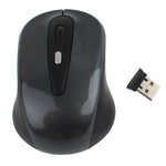 2.4GHz Wireless Optical Mouse with USB Receiver, Plug and Play, Working Distance up to 10 Meters