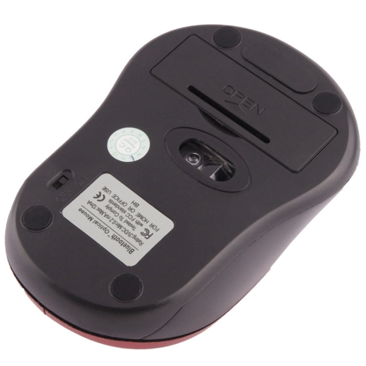 Bluetooth 3.0 Optical Mouse, Working Distance: 10m, Red