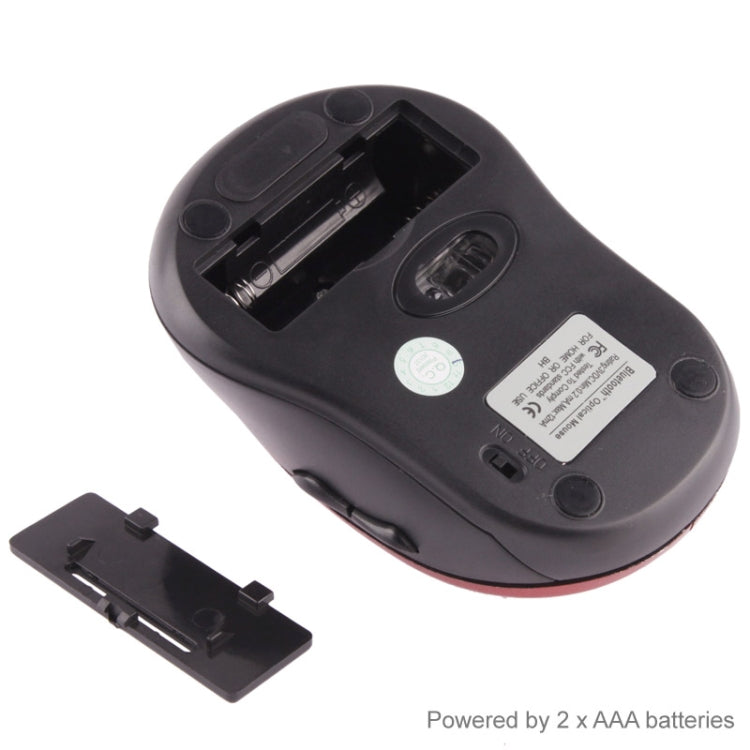 Bluetooth 3.0 Optical Mouse, Working Distance: 10m, Red