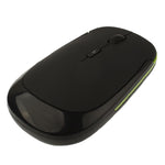 2.4GHz Wireless Ultra-thin Mouse, Black, Silver