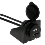 USB 2.0 & HDMI (Type-A) Male to Female Extension Cable, Length: 2m, USB 2.0 & HDMI (Type-A) Male to Female