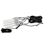 4X Car Illumination Blue Light LED Dash Decoration Lamp, Car LED Dash Decoration Lamp