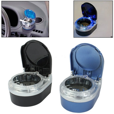 Portable LED Light Travel Car Vehicle Automobile Cigarette Ash Tray Ashtray (Random Color Delivery), LED Car  Ashtray