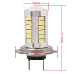 2 PCS H7 16.5W 990LM 6500K White Light 5630 SMD 33 LED Car Brake / Steering Light Bulb, DC12V, H7