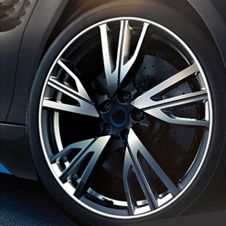 Universal Decorative Scratchproof Stickup 8M Flexible Car Wheel Hub TRIM Mouldings Decoration Strip, 8m, 15 inch