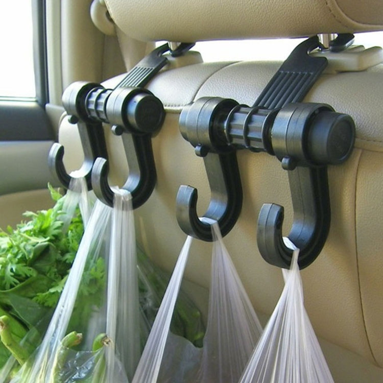 KANEED Car Vehicle Multi-functional Seat Headrest Bag Hanger Hook Holder Seat Headrest Hanger Hanging Holder Double Hooks, Car Double Hooks, UK Stock Double Hooks, US Stock Double Hooks