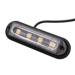 12W 720LM 4-LED 18 Flash Patterns Car Strobe Emergency Warning Light Lamp, DC 12V, 4-LED Yellow Light, 4-LED White Light, 4-LED Blue Light, 4-LED White + Red Light, 4-LED White + Yellow Light, 4-LED Red + Blue