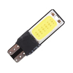 2 PCS T10 6W 180LM Double-Faced 2 COB LED Decode Canbus Error-Free Car Clearnce Reading Lamp, DC 12V, 2 COB LEDs