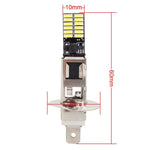 2 PCS H1 4.8W 720LM 6500K White Light 24 LED SMD 4014 Error-Free Canbus Car Clearance Lights Lamp, DC 12V, H1+4.8W 720LM/6500K