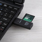 قارئ بطاقات USB 3.0 2 في 1، سرعة فائقة 5 جيجابت في الثانية، يدعم بطاقة SD / بطاقة TF