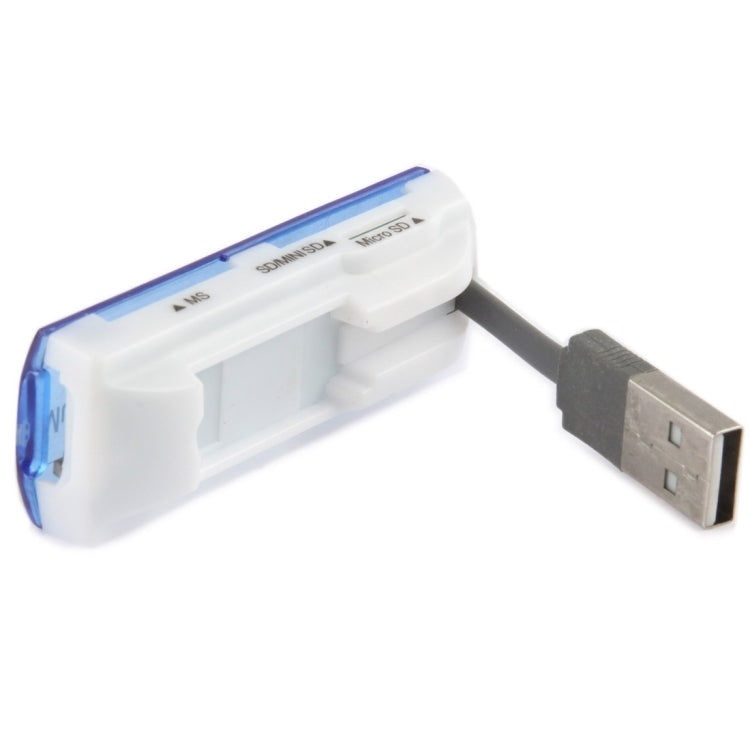 USB 2.0 Multi Card Reader, Support SD/MMC, MS, TF, M2 Card