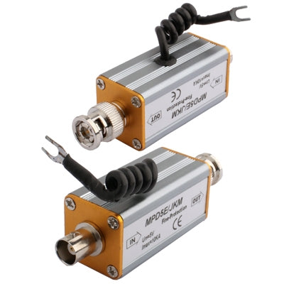 BNC F Input Connector Coaxial Video Signal Arrester Surge Protector, BNC