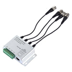 4 CH UTP Passive Video Balun , CCTV Via Twisted Pairs, 4 CH UTP