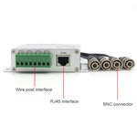 4 CH UTP Passive Video Balun , CCTV Via Twisted Pairs, 4 CH UTP