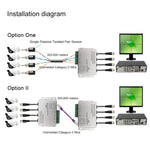 4 CH UTP Passive Video Balun , CCTV Via Twisted Pairs, 4 CH UTP
