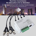 4 CH UTP Passive Video Balun , CCTV Via Twisted Pairs, 4 CH UTP