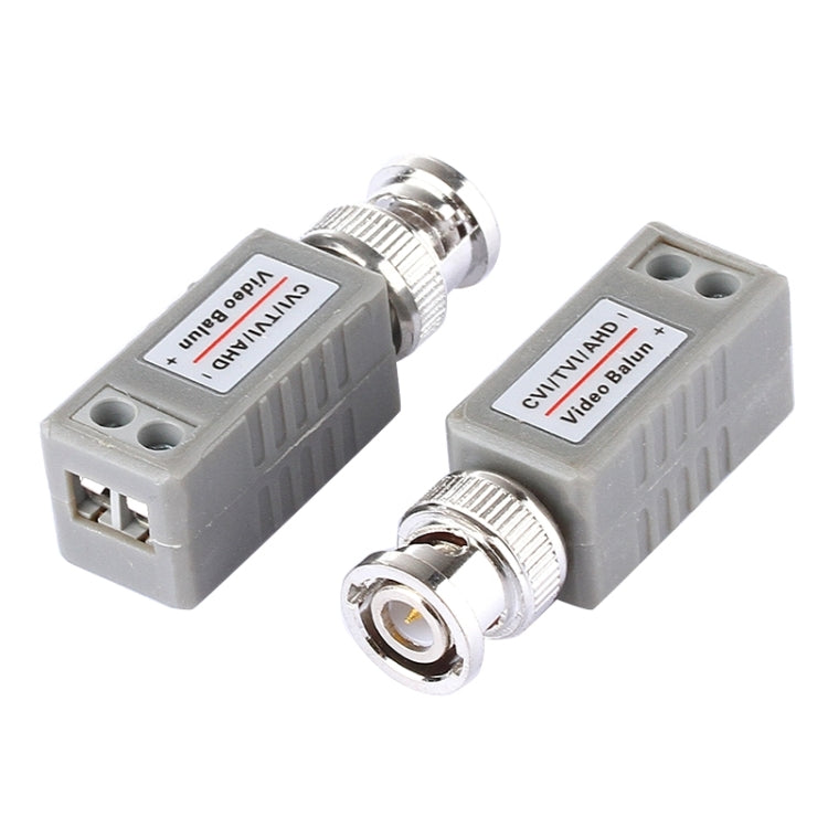 2 PCS 202E-HD CVI/TVI/AHD 1CH Passive Video Balun Coaxial Adapter, 202E-HD