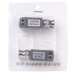2 PCS 202E-HD CVI/TVI/AHD 1CH Passive Video Balun Coaxial Adapter, 202E-HD
