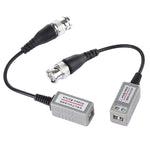 2 PCS HD 202P Coaxial CVI/TVI/AHD 1CH Passive Transceiver Video Balun, 202P
