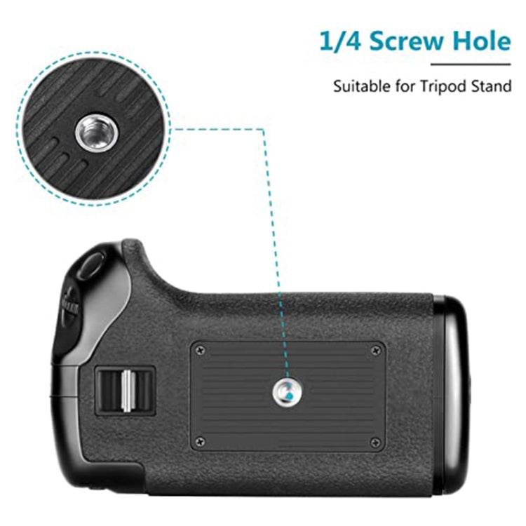 Battery Grip for Canon EOS 550D with Two Battery Holder, For Canon EOS 550D