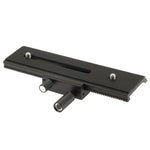 2-way Macro Focus Rail Slider Long-type Tripod Head Plate, Head Plate