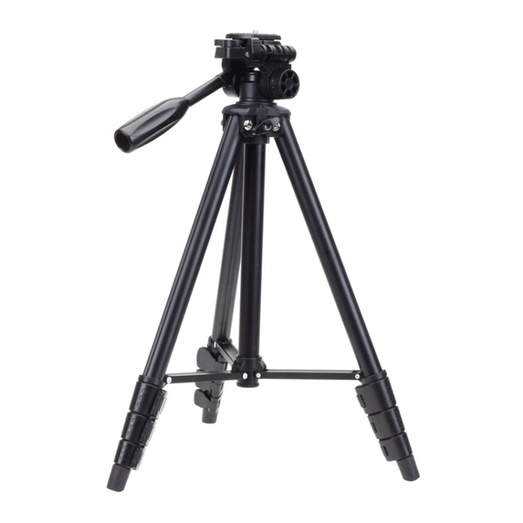 YUNTENG VCT-681 138cm SLR / Micro-SLR / Digital Cameras Tripod Stand, 4-Section Folding Aluminum Legs, Suitable for Canon / Nikon / Panasonic / Pentax / Casio / Sony / Fuji (Load Capacity: 3kg)