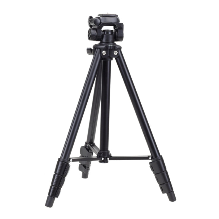 YUNTENG VCT-681 138cm SLR / Micro-SLR / Digital Cameras Tripod Stand, 4-Section Folding Aluminum Legs, Suitable for Canon / Nikon / Panasonic / Pentax / Casio / Sony / Fuji (Load Capacity: 3kg)