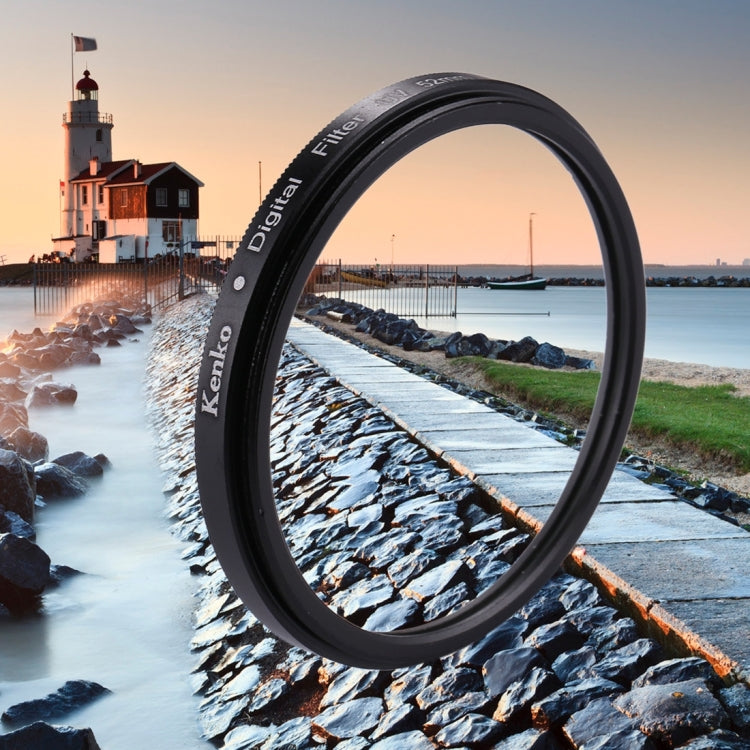 52mm Digital Camera Aluminum Alloy Frame Lens UV Filter, 52mm