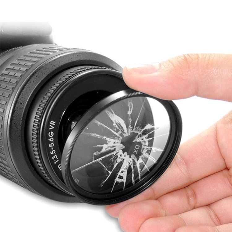 52mm Digital Camera Aluminum Alloy Frame Lens UV Filter, 52mm