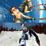 Handheld 49cm Extendable Pole Monopod with Screw for GoPro, Insta360, DJI and Other Action Cameras, Max Length: 49cm(Red), Max Length: 49cm(Blue), Max Length: 49cm(Gold), Max Length: 49cm(Green)