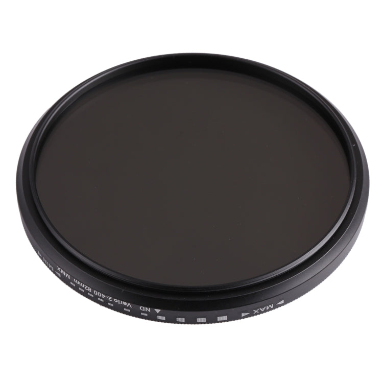 82mm ND Fader Neutral Density Adjustable Variable Filter ND 2 to ND 400 Filter, 82mm
