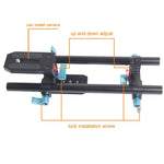 YEANGU YLG1005B 15mm Simple Stents Rail Rod for SLR Cameras, YLG1005B