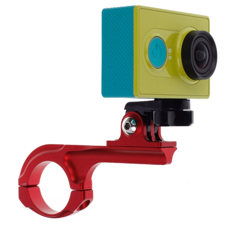 Bicycle Handlebar Holder with Connector Mount for Xiaomi Yi Sport Camera(XM34), Connector Mount (Red)