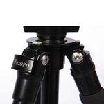 Triopo C-158+KJ-1 Adjustable Portable Aluminum Alloy Tripod, C-158+KJ-1 (Black)