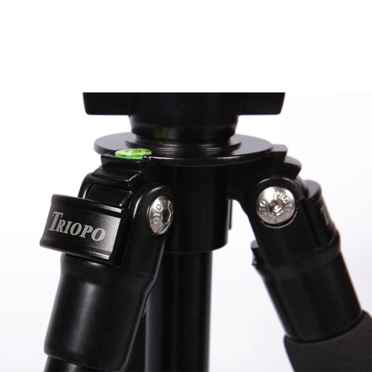 Triopo C-158+KJ-1 Adjustable Portable Aluminum Alloy Tripod, C-158+KJ-1 (Black)