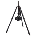 Triopo MT-2804C Adjustable Portable Aluminum Tripod with NB-2S Ball Head for Canon Nikon Sony DSLR Camera, MT-2804C (Black), MT-2804C (Gold)