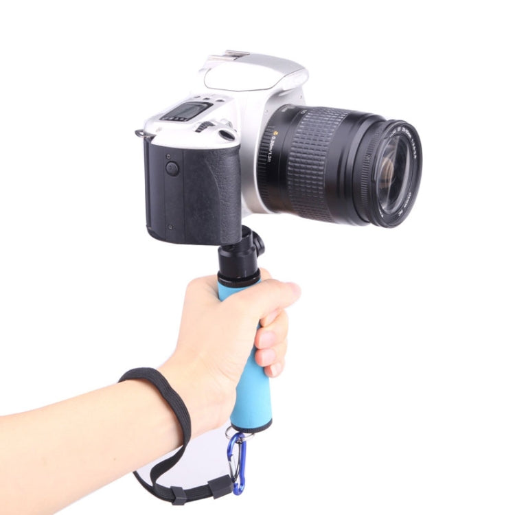 LED Flash Light Holder Sponge Steadicam Handheld Monopod with Gimbal for SLR Camera, Handheld Monopod (Red), Handheld Monopod (Blue), Handheld Monopod (Green), Handheld Monopod (Orange)