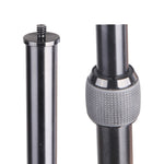 Aluminum Alloy Handheld Boom Pole Holder for SLR Camera / LED Light Microphone, Max Length: 173cm