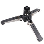 1/4 inch Screw Universal Three Feet Monopod Stand Base for Camera Camcorder, Black Stand Base